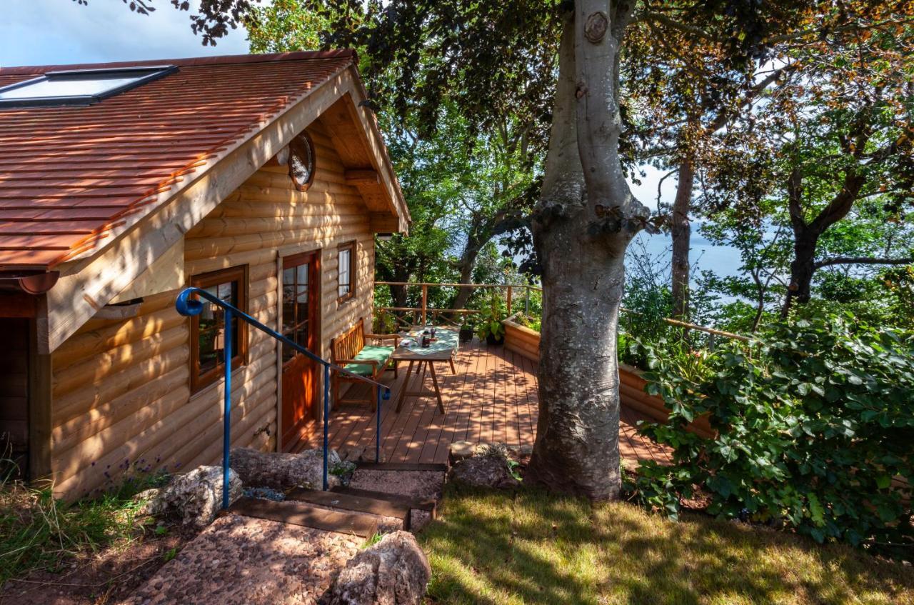 Porthole Log Cabin Minehead Εξωτερικό φωτογραφία