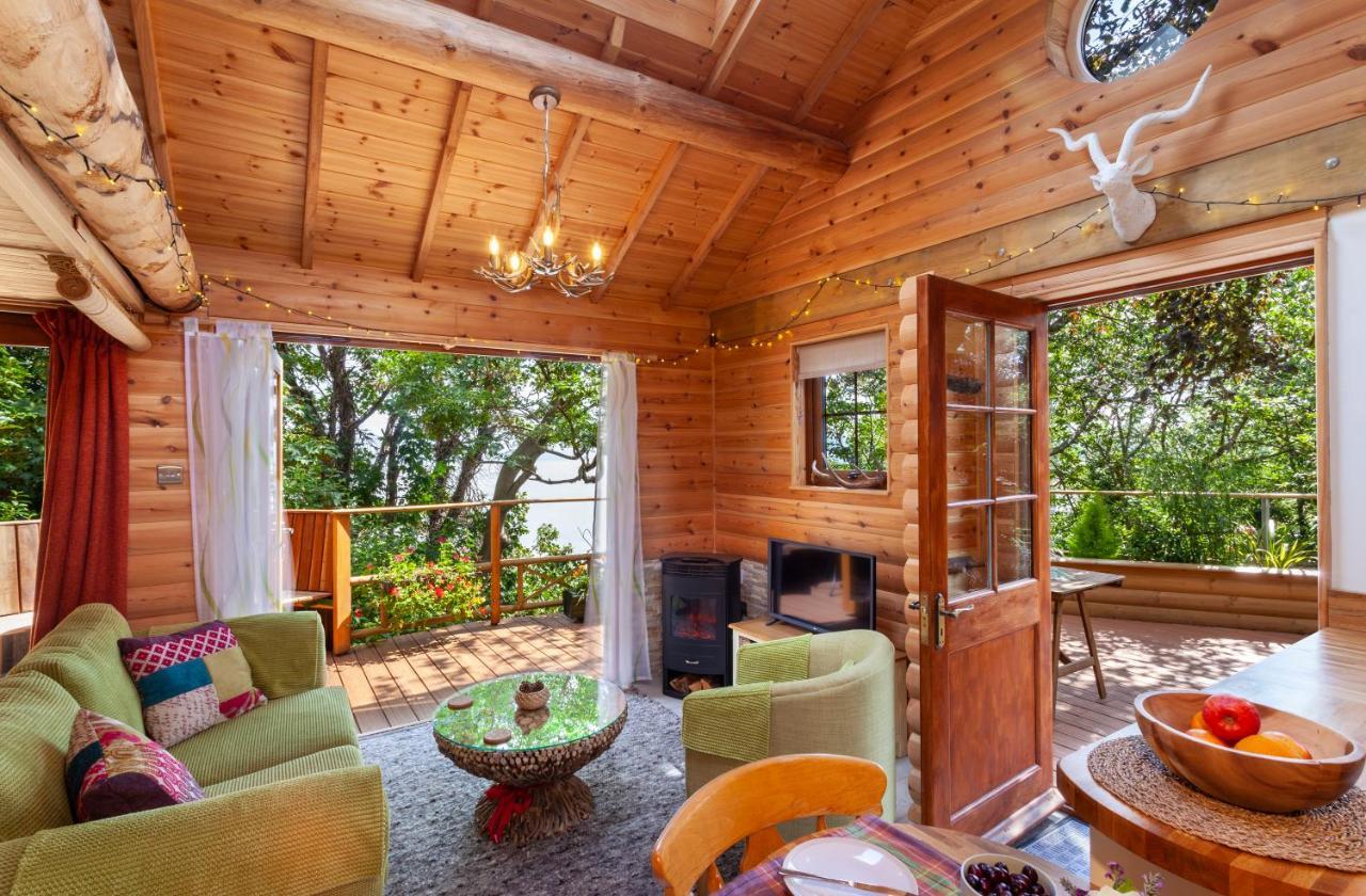 Porthole Log Cabin Minehead Εξωτερικό φωτογραφία