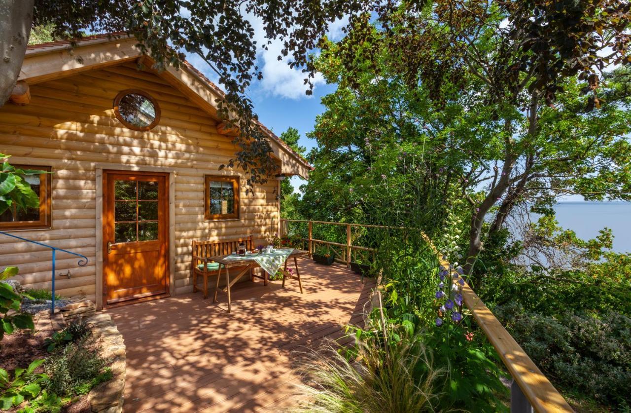 Porthole Log Cabin Minehead Εξωτερικό φωτογραφία