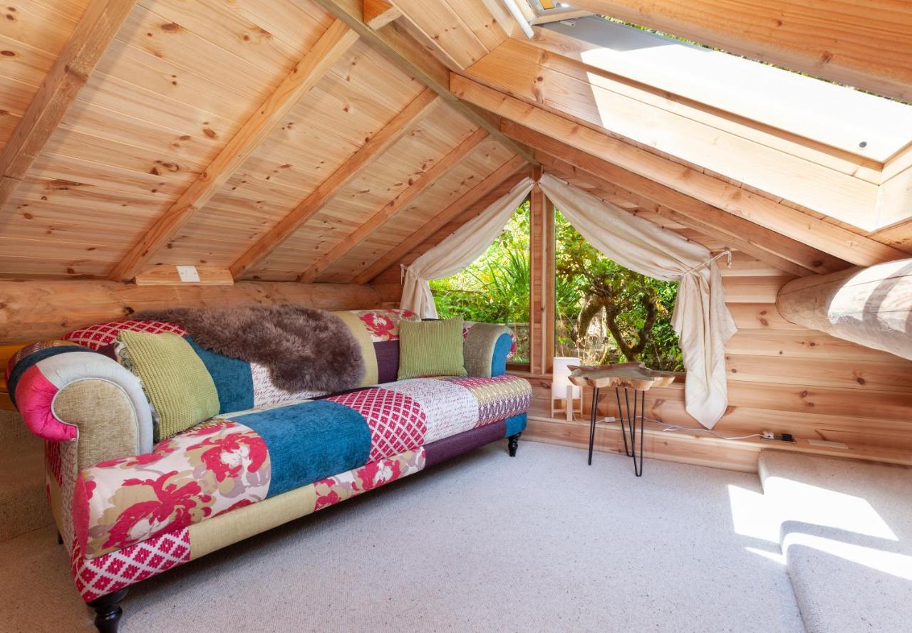 Porthole Log Cabin Minehead Εξωτερικό φωτογραφία